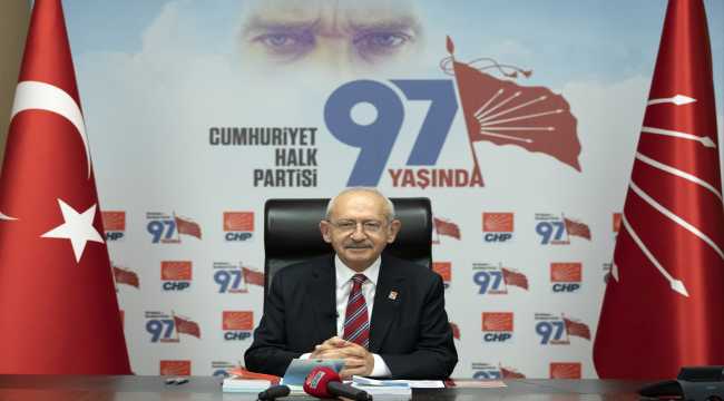 Kılıçdaroğlu, Türkiye Muhtarlar Konfederasyonu üyeleriyle video konferans yoluyla görüştü: 