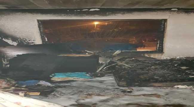 Kırıkkale'de ev yangını