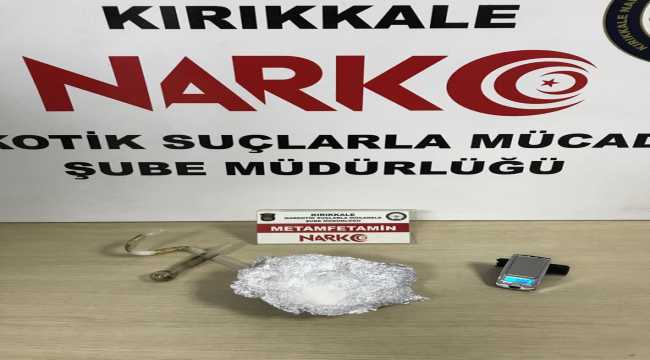 Kırıkkale'de uyuşturucu operasyonunda 1 şüpheli tutuklandı