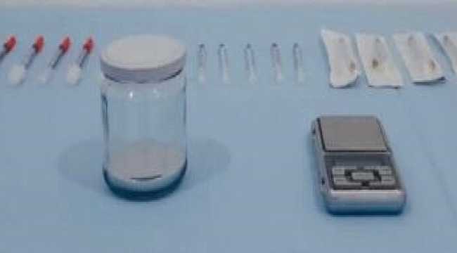 Kırşehir'de 555 gram cıva ele geçirildi