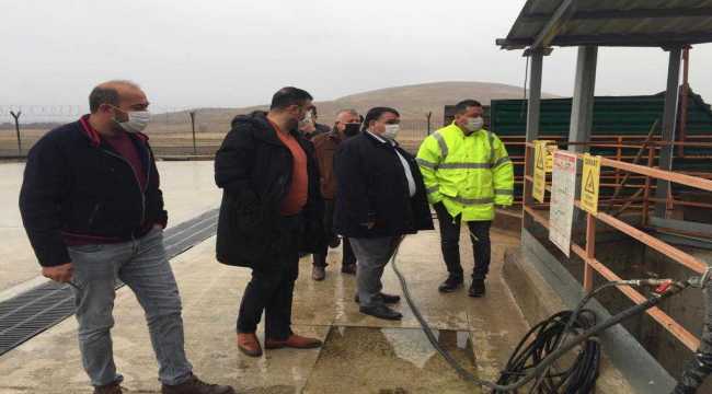 Kırşehir TSO yönetimi biyogaz tesisini ziyaret etti
