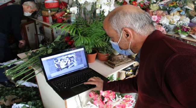 Konya'da çiçekçiler, AA'nın 