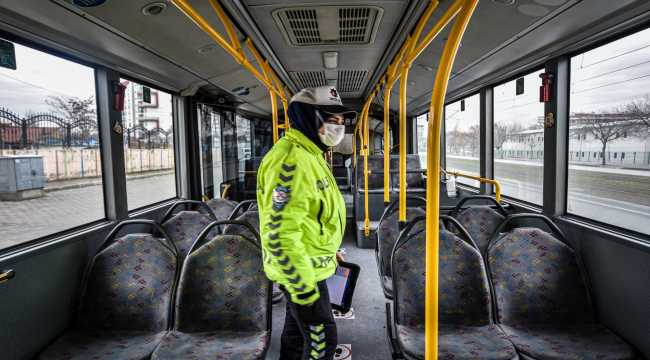 Konya'da Kovid-19 tedbirlerine uymayan 624 kişiye ceza kesildi