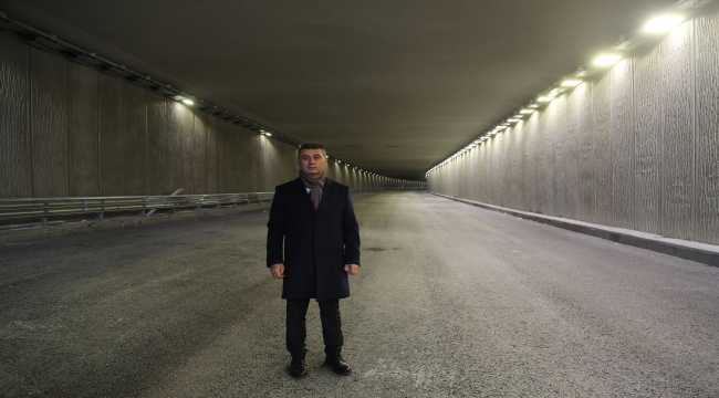 Konya yolu alt geçidi 26 Aralık'ta açılıyor