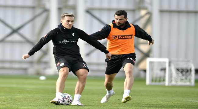 Konyaspor, Altınordu maçının hazırlıklarını sürdürdü