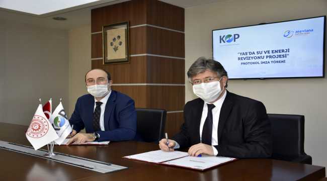 KOP bölgesindeki su ve enerji verimliliğini artırmayı hedefleyen proje için imzalar atıldı