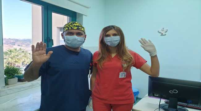 Kovid-19'u yenen doktor çiftten 