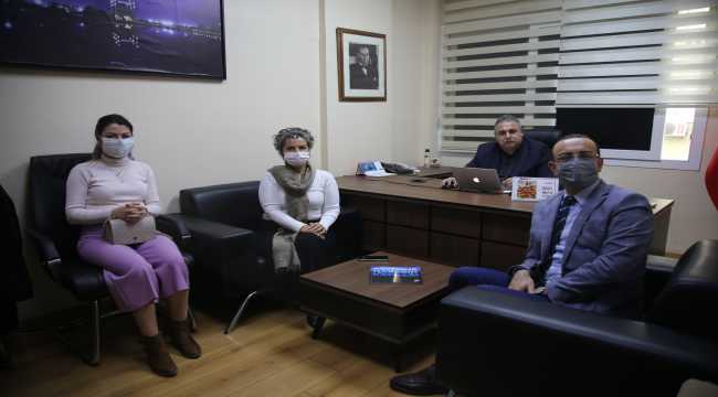 LÖSEV heyetinden AA'ya ziyaret