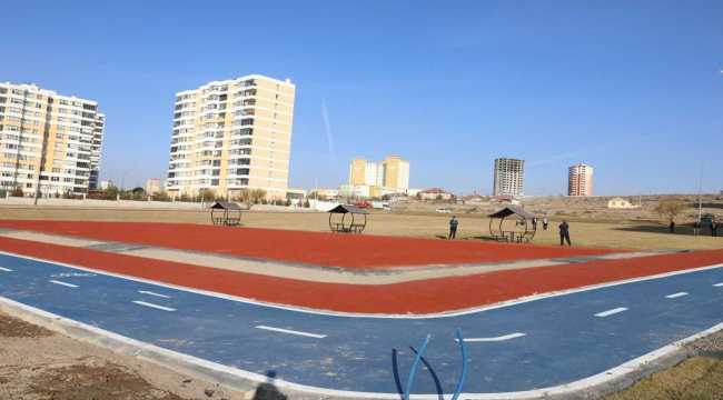 Melikgazi'de 10 kilometre bisiklet yolu yapıldı