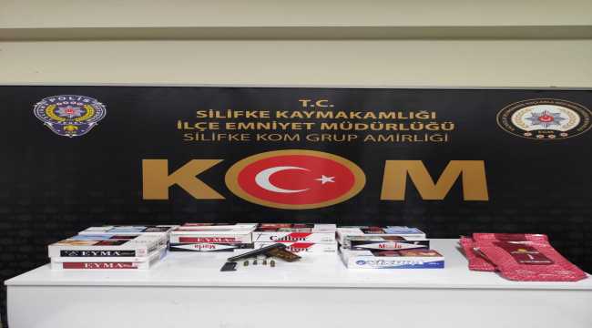 Mersin’de kaçak tütün ve makaron operasyonu: 2 gözaltı