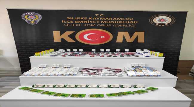 Mersin'de kaçakçılık operasyonu 
