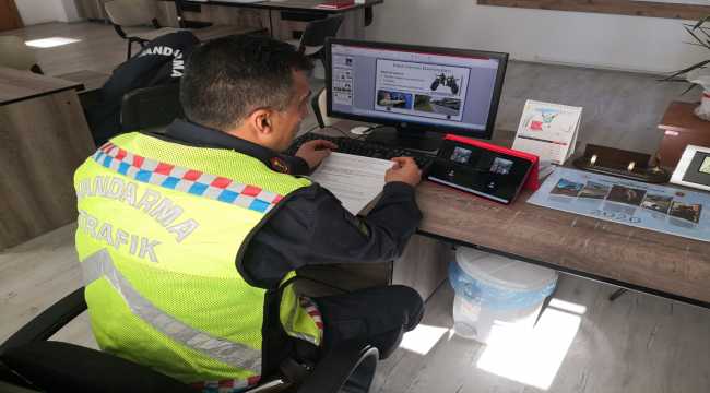 Mersin'de öğrencilere internet üzerinden trafik eğitimi verildi 
