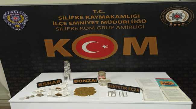 Mersin'de uyuşturucu operasyonu: 3 gözaltı