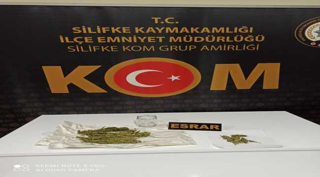 Mersin’de uyuşturucu operasyonu: 3 gözaltı