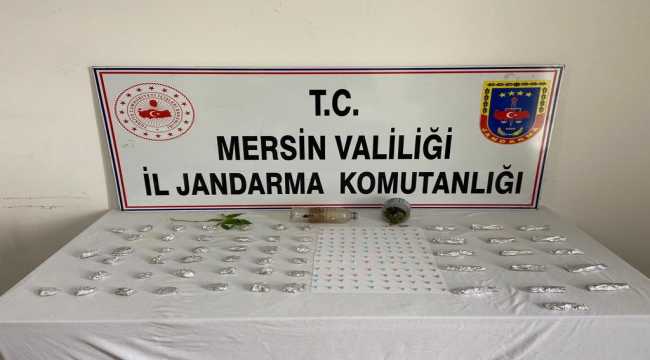 Mersin'de uyuşturucu operasyonunda bir şüpheli yakalandı 
