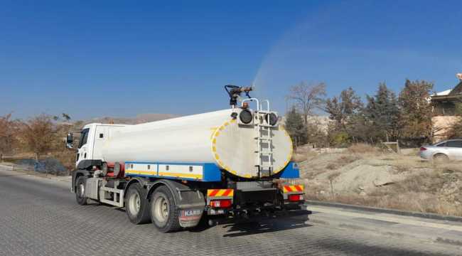 Nallıhan'da dezenfeksiyon çalışmaları sürüyor