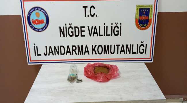 Niğde'de 700 gram uyuşturucu ele geçirildi