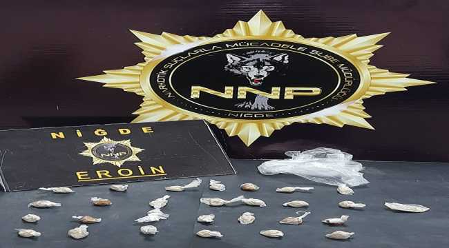 Niğde'de uyuşturucu operasyonunda 3 şüpheli gözaltına alındı