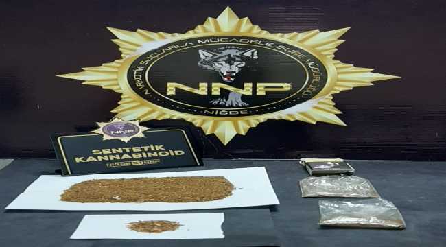 Niğde'de uyuşturucu operasyonunda 4 şüpheli yakalandı 