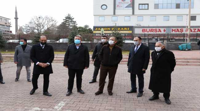 Özhaseki ve Palancıoğlu otopark ve park yapılacak yeri denetledi