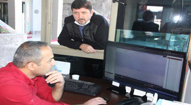 Serik'te güvenlik kamerasında gördüğü cisim otel görevlisini heyecanlandırdı