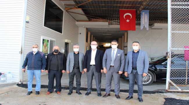 Silifke Kaymakamı Nazlı'dan esnaf ziyareti