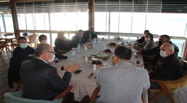 Silifke Kaymakamı Nazlı, gazetecilerle buluştu