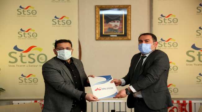 Sivas Özel Eğitim Kurumları Derneği'nden TSO'ya ziyaret