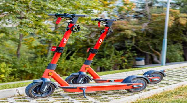 Sivas'ta elektrikli scooter dönemi başlıyor