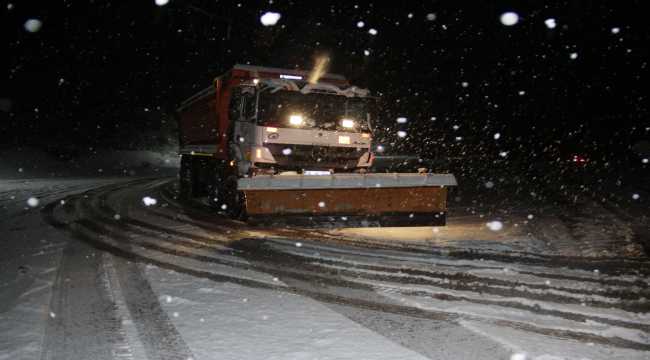 Sivas'ta kar yağışı 