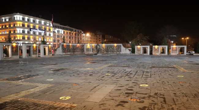 Sivas ve Kayseri sokağa çıkma kısıtlamasıyla sessizliğe büründü