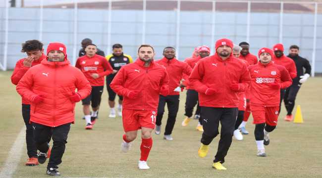 Sivasspor, Antalyaspor maçının hazırlıklarını tamamladı