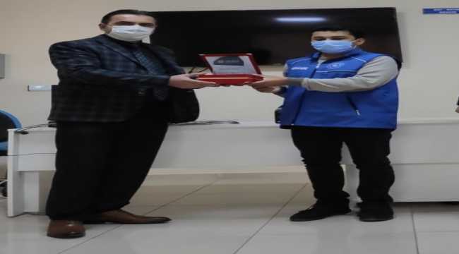 Suşehri'nde, kısa film yarışmasında dereceye giren kişi kamerayla ödüllendirildi