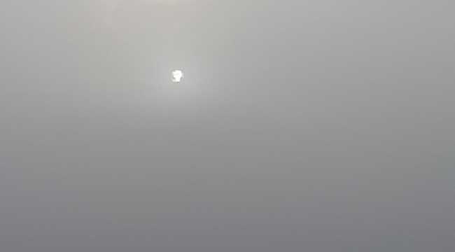 Tufanbeyli'de sis etkili oluyor 