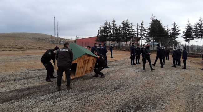 Tufanbeyli'de sokak hayvanlarına doğal yaşam alanı