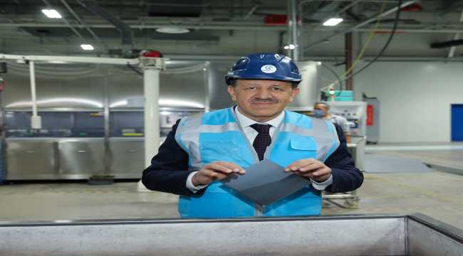 Türkiye'nin ilk entegre güneş paneli fabrikası