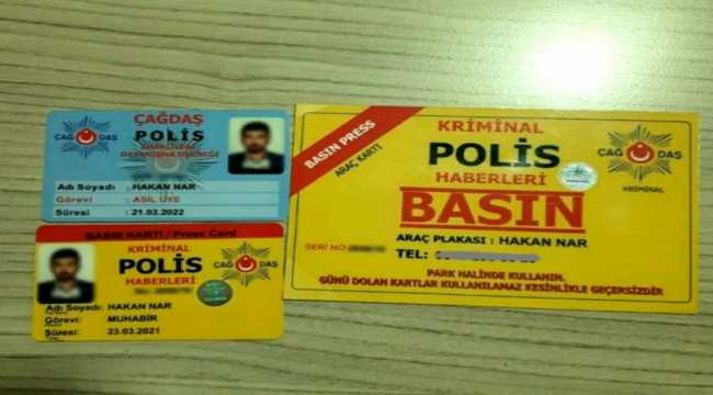 Uyuşturucu sevkiyatında dikkati çekmemek için araçta basın kartı bulunduran 2 şüpheli yakalandı