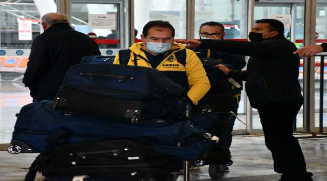 Villarreal kafilesi Sivas'a geldi