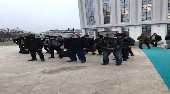 Yasa dışı göç yolculuğu Ankara'da sona erdi