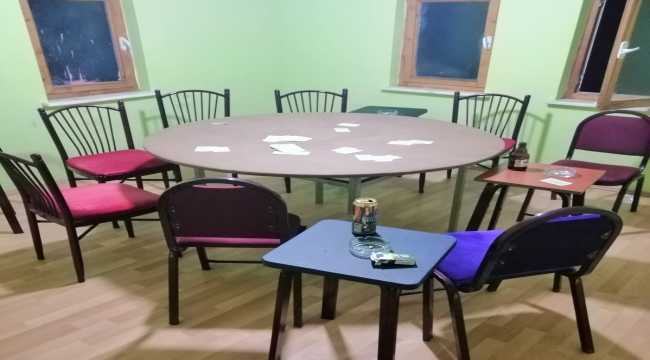 Yozgat'ta kumar oynayan 25 kişiye 78 bin 750 lira ceza