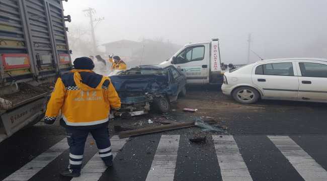 Akşehir'de trafik kazası: 4 yaralı
