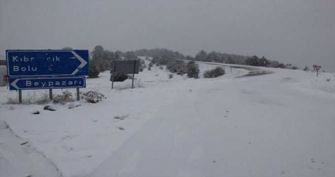 Ankara'da karla mücadele çalışmaları 