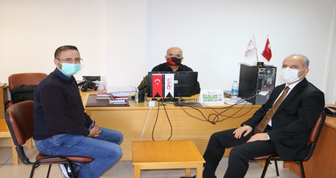 Antalya Cumhuriyet Başsavcısı İnal adliyedeki basın odasını ziyaret etti: