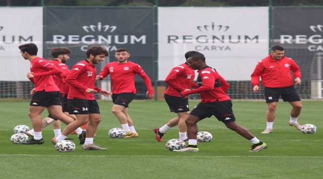 Antalyaspor kupa maçının hazırlıklarını tamamladı 