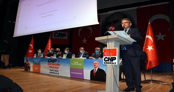 CHP Ekonomi Masası Heyeti, Kırıkkale'de iş dünyasının sorunlarını dinledi