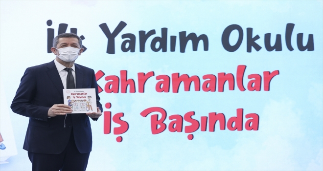 Çocuklara ilk yardımı hikayelerle anlatan kitap hazırlandı