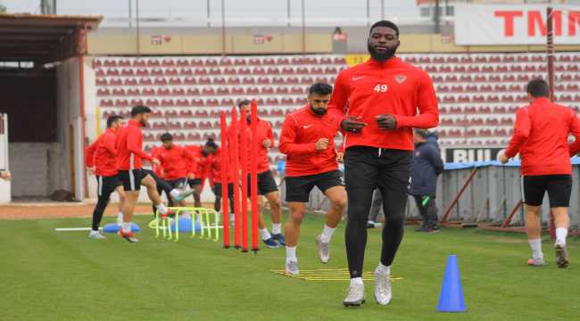 Hatayspor, Gençlerbirliği maçı hazırlıklarına başladı