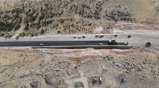 Hıdırellez Yolu'nda asfaltlama çalışmaları başladı