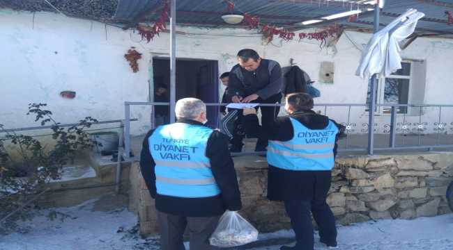 Ilgın Müftülüğü ihtiyaç sahiplerine yardım eli uzattı