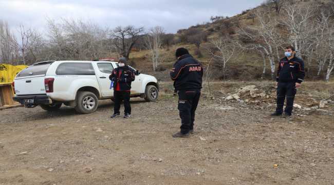 Isparta'da kayıp kadını arama çalışması başlatıldı 